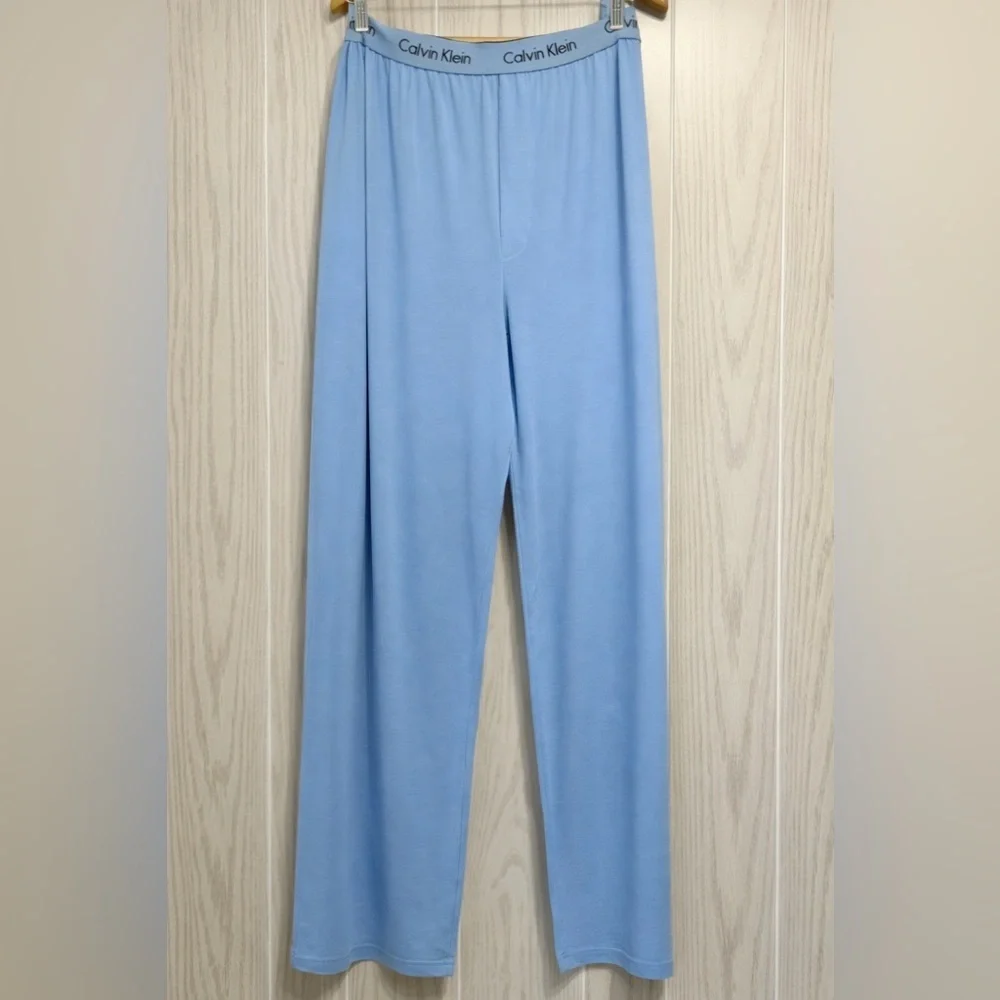 Calvin Klein XL Light Blue Lounge Pajama Pants